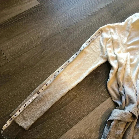 barefoot dreams fuzzy soft drape cardigan sweater ombre size Small - Picture 5 of 9